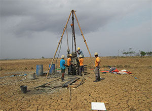 soil investigation works